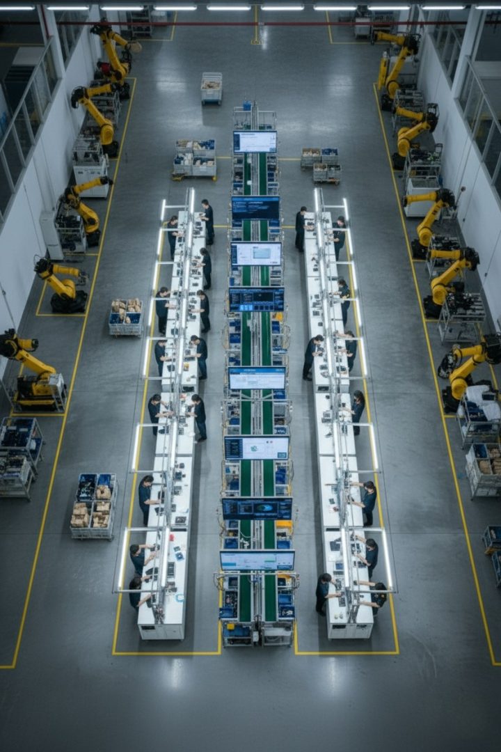 ODIN Workstation assembly line
